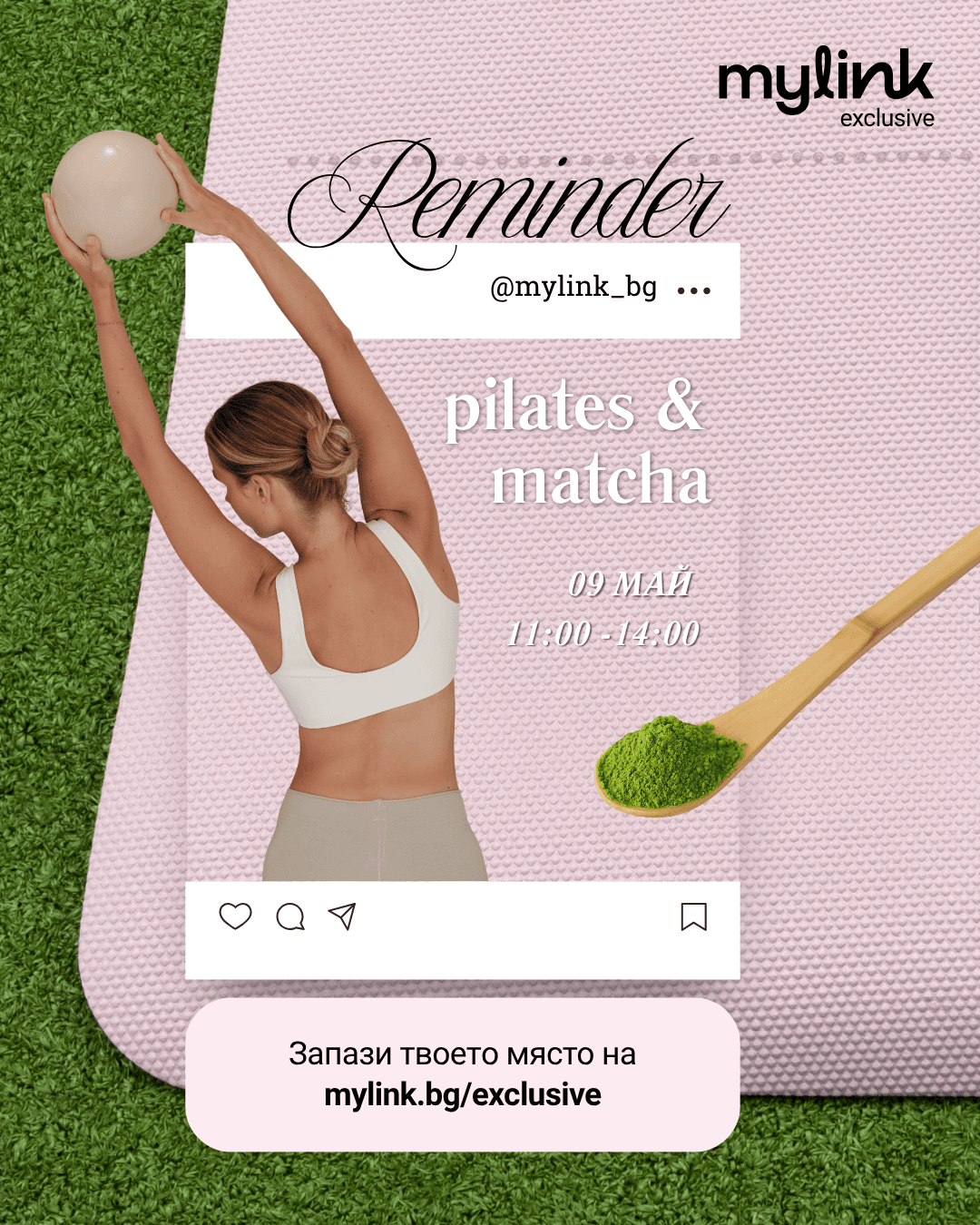 Pilates & Matcha