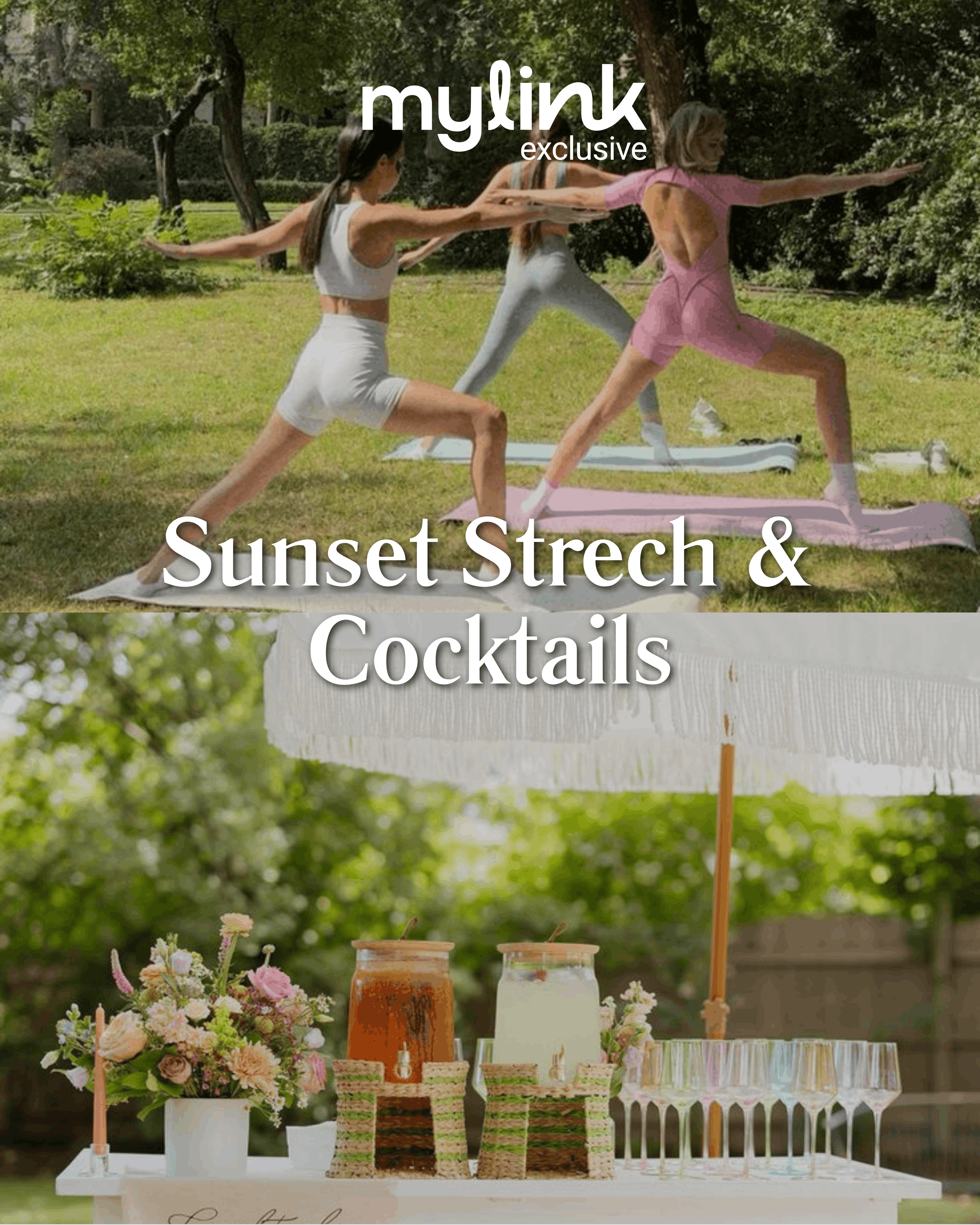 Sunset Stretch & Cocktails
