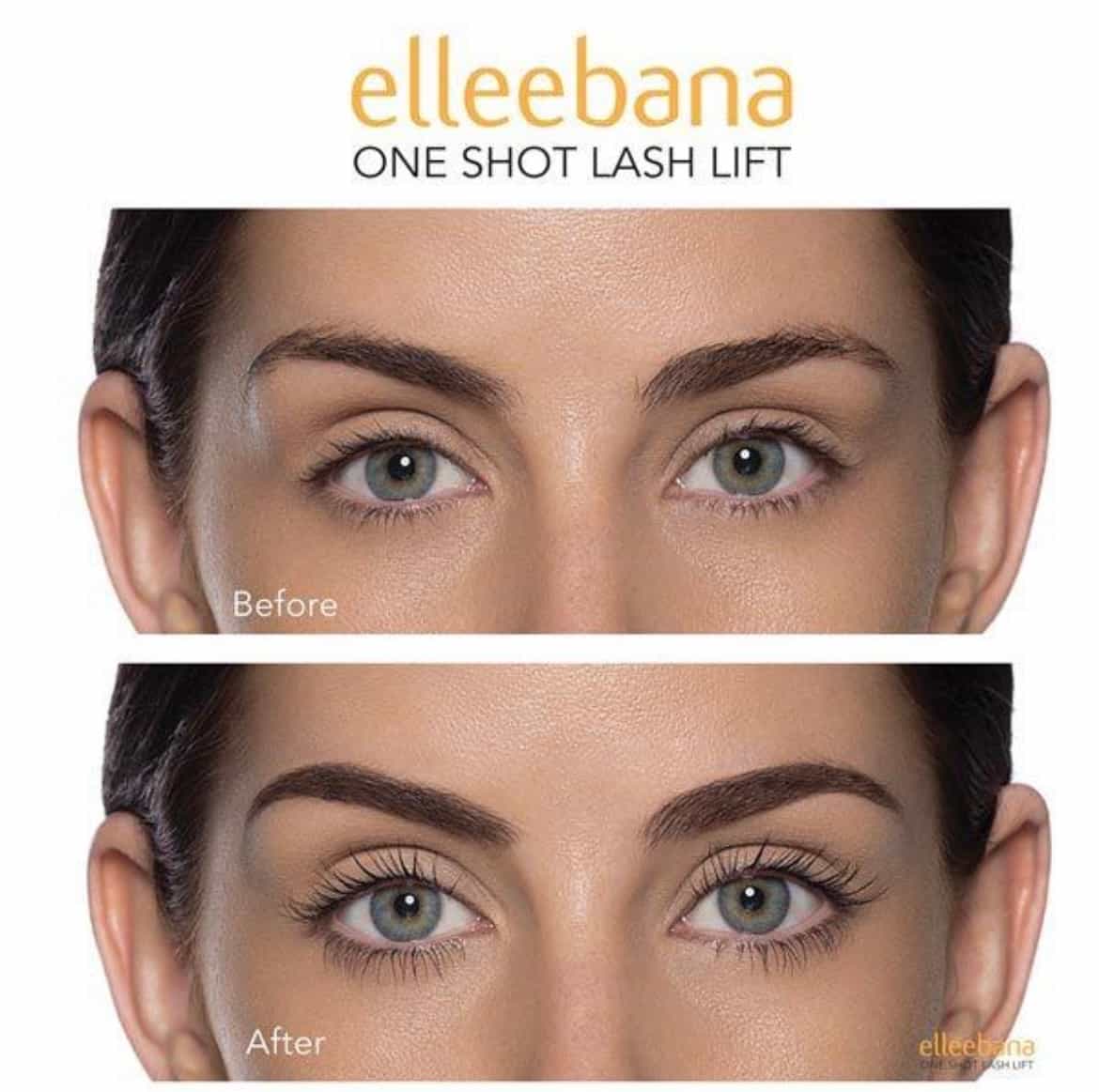 Боядисване на мигли с Elleebana