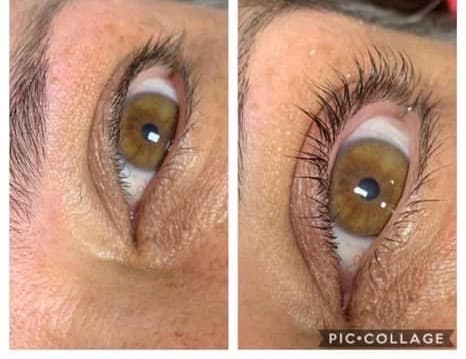 Ламиниране на мигли